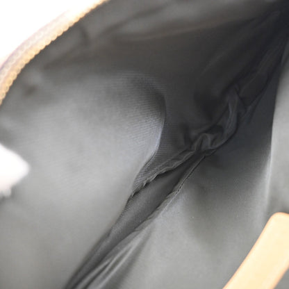 Christian Dior Vintage Saddle Diorissimo Canvas, Brown, Canvas, Handbag