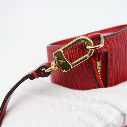 Louis Vuitton Soufflot Pochette Epi Leather, Red, Leather, Clutch