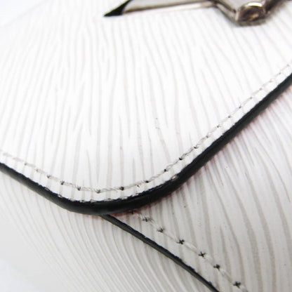 Louis Vuitton Twist Epi Leather, White, Leather, Handbag