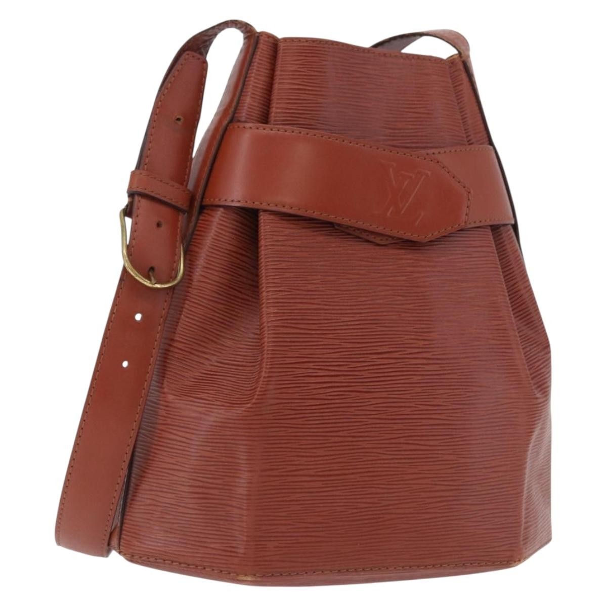 Louis Vuitton Vintage Sac d'Epaule Epi Leather, Brown, Leather, Handbag