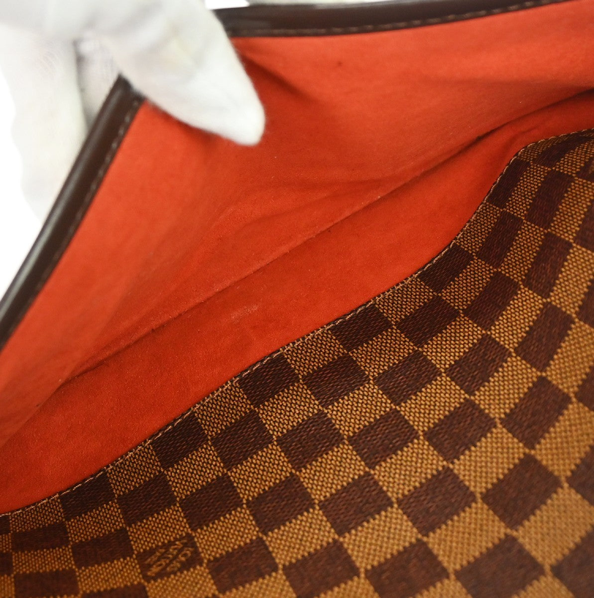 Louis Vuitton Sarria Damier, Brown, Canvas, Handbag