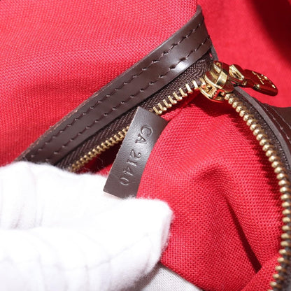 Louis Vuitton Cabas Rivington Damier, Brown, Canvas, Tote Bag