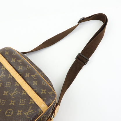 Louis Vuitton Reporter Monogram Canvas, Brown, Canvas, Shoulder Bag