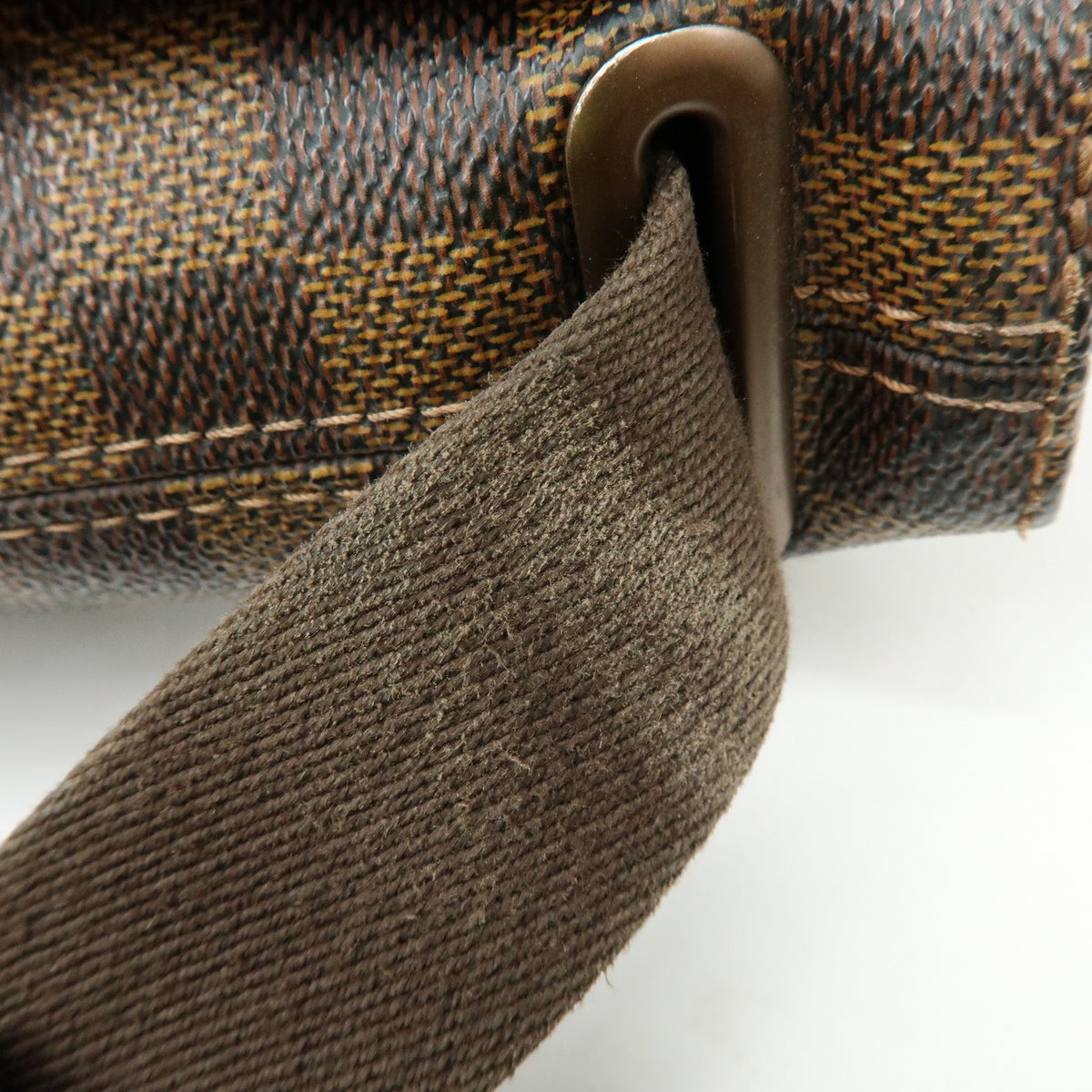 Louis Vuitton Brooklyn Damier, Brown, Canvas, Shoulder Bag