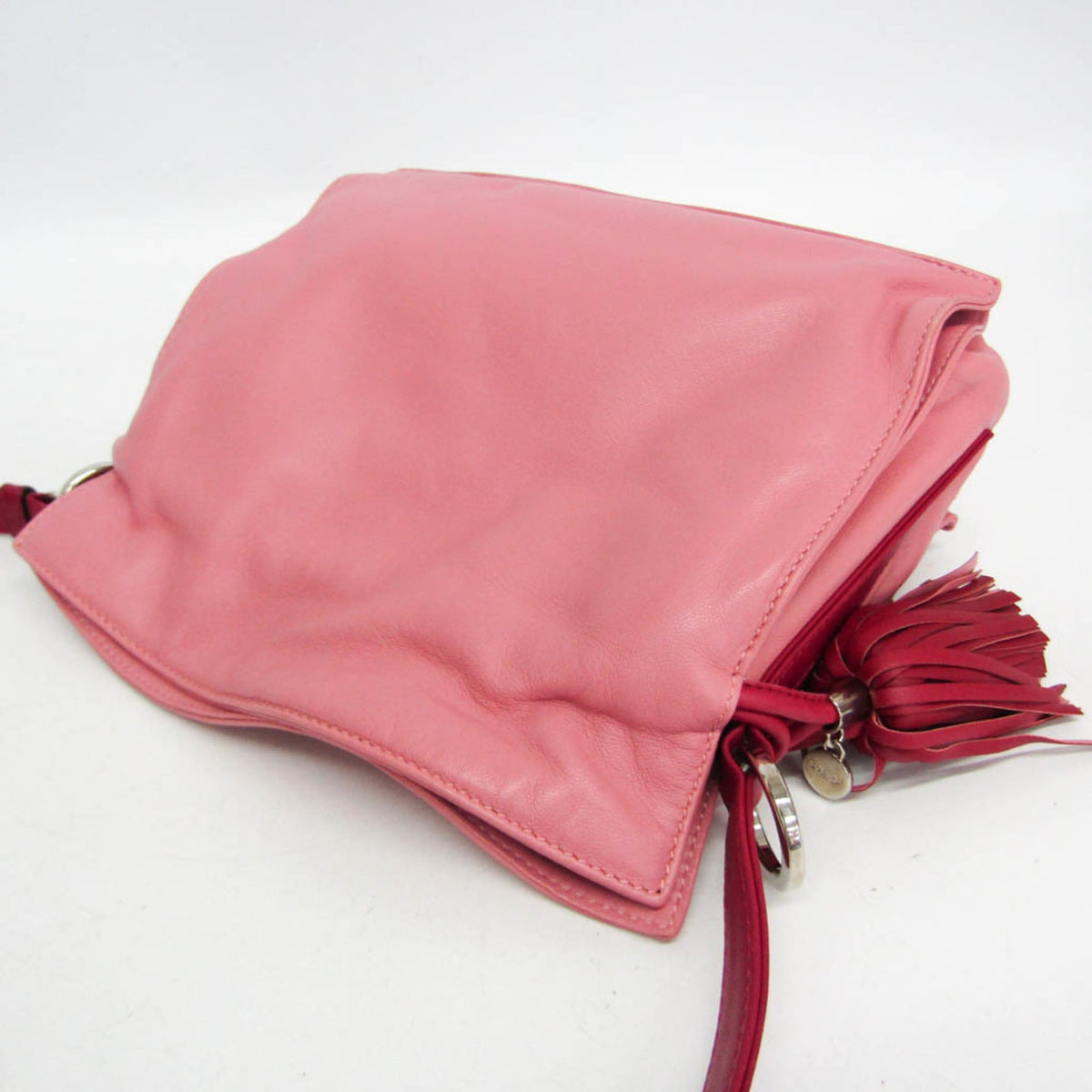 Loewe Flamenco Leather, Pink, Leather, Crossbody Bag