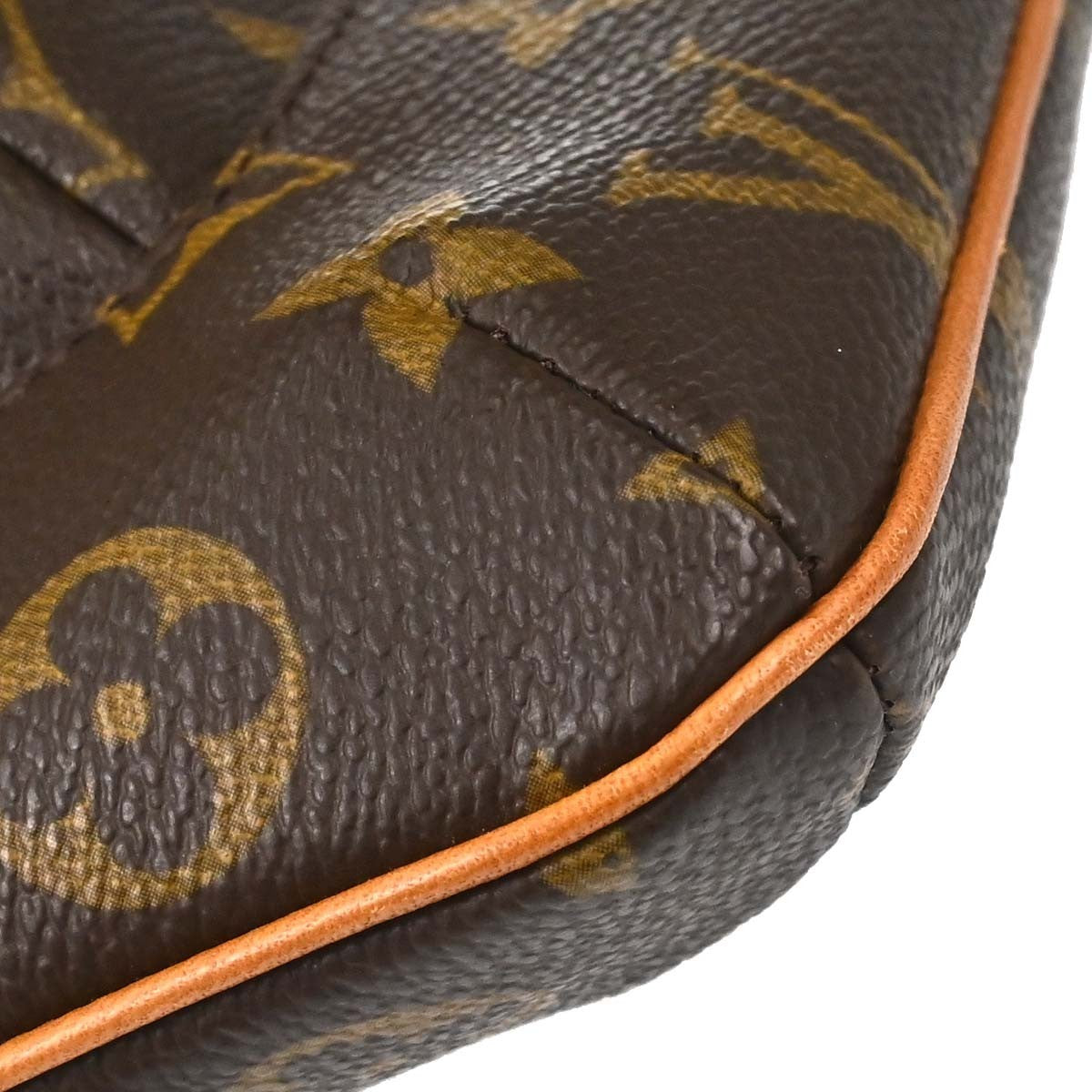 Louis Vuitton Partition Wristlet Clutch Monogram Canvas, Brown, Canvas, Clutch