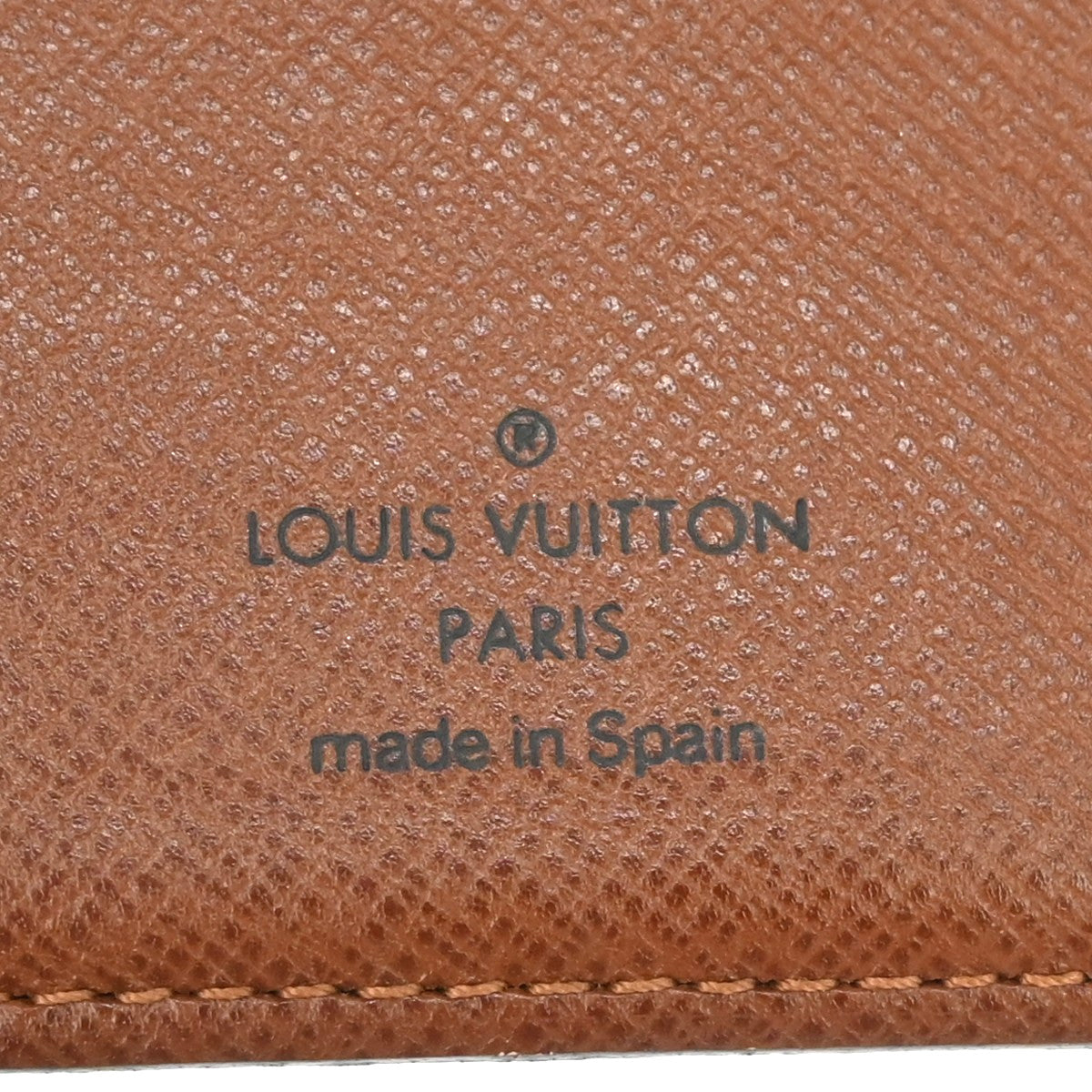 Louis Vuitton Agenda Cover Monogram Canvas, Brown, Canvas, Wallet