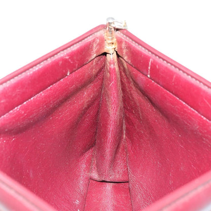 Christian Dior Vintage Trotteur Chain Canvas, Red, Canvas, Shoulder Bag