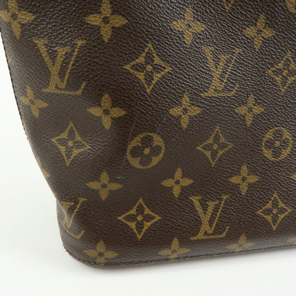 Louis Vuitton Luco Monogram Canvas, Brown, Canvas, Handbag