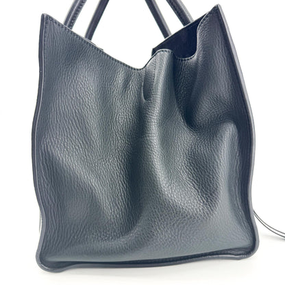 Celine Luggage Smooth Leather, Black, Leather, Handbag