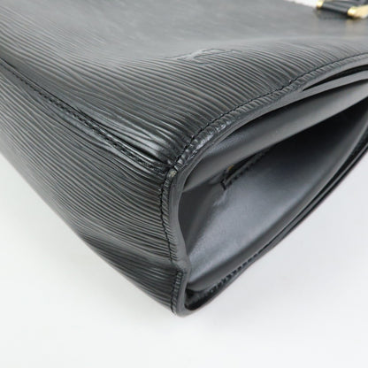 Louis Vuitton Pont Neuf Epi Leather, Black, Leather, Handbag