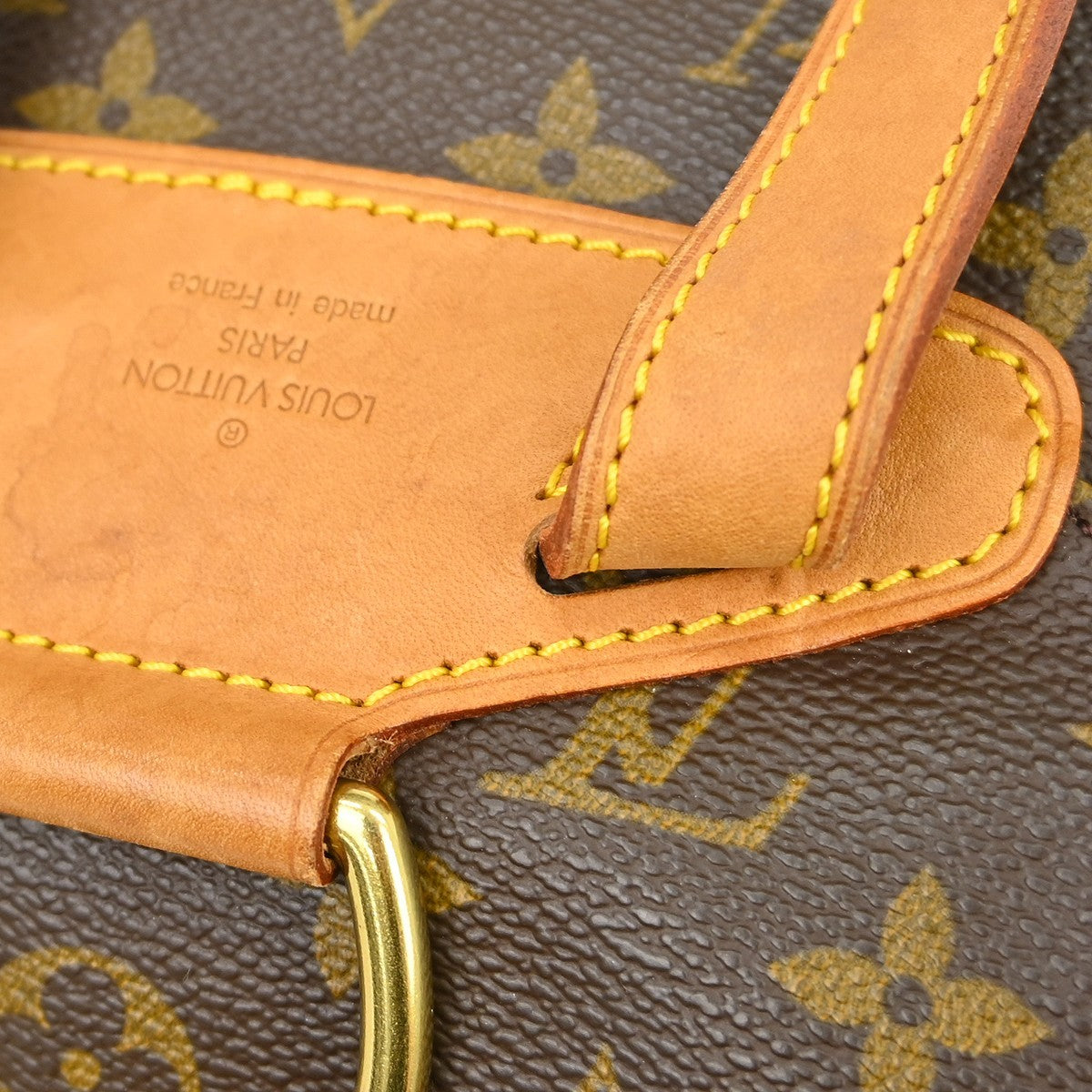 Louis Vuitton Vintage Montsouris Monogram Canvas, Brown, Canvas, Backpack