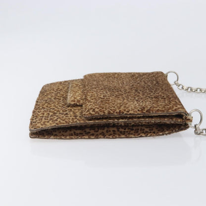 Bottega Veneta Shoulder Leather, Brown, Leather, Shoulder Bag