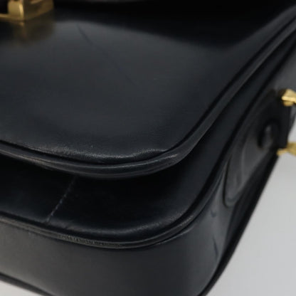 Celine Horse Carriage Leather, Black, Leather, Shoulder Bag