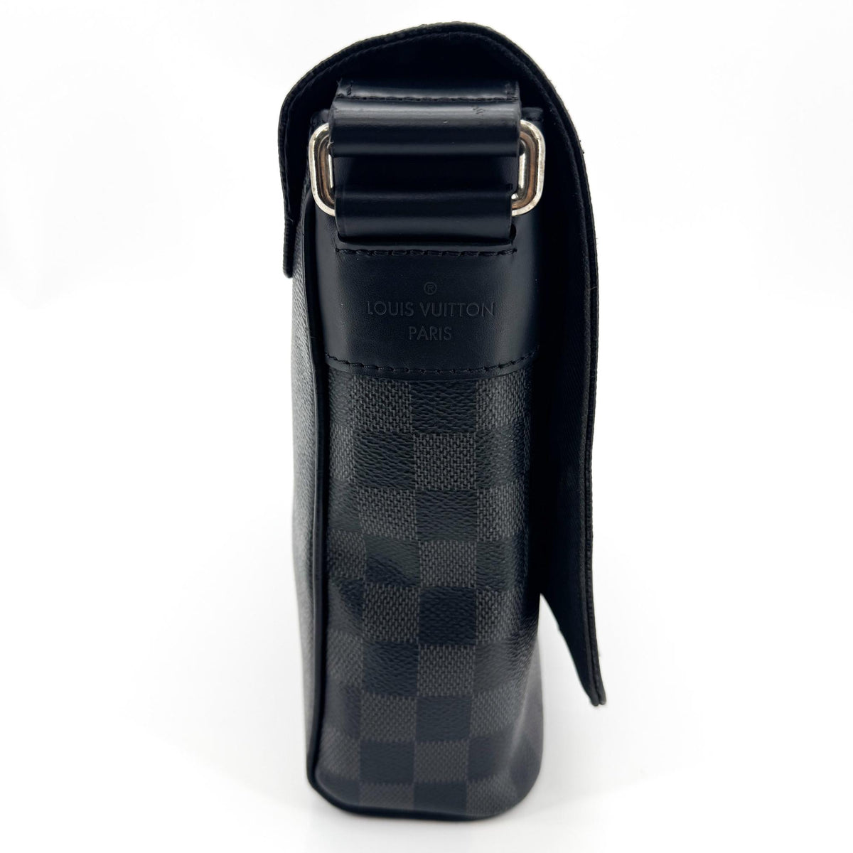Louis Vuitton Daniel Messenger Damier Graphite, Black, Canvas, Shoulder Bag