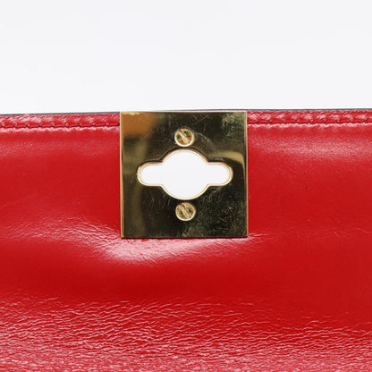 Celine Handbag Leather, Red, Leather, Handbag