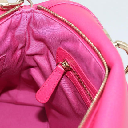 Christian Dior Granville Satchel Leather, Pink, Leather, Handbag