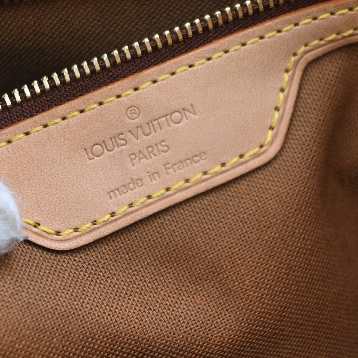 Louis Vuitton Cabas Mezzo Monogram Canvas, Brown, Canvas, Tote Bag