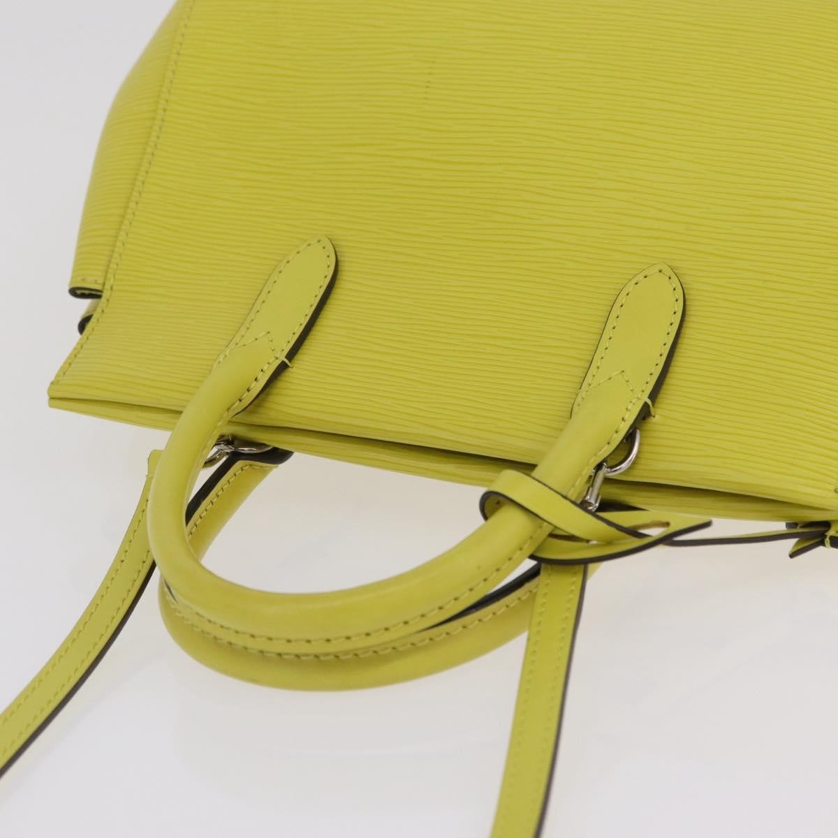 Louis Vuitton Marly Epi Leather, Yellow, Leather, Handbag