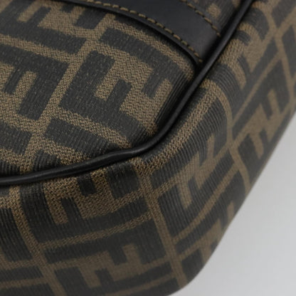 Fendi Vintage Zucca Canvas, Brown, Canvas, Tote Bag