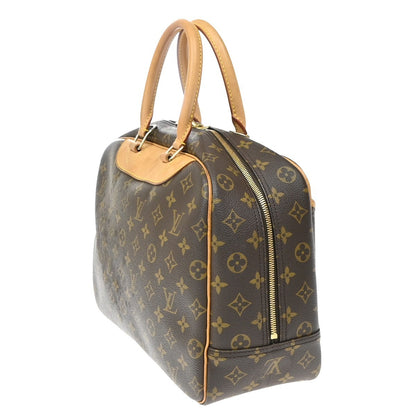 Louis Vuitton Deauville Monogram, Brown, Canvas, Handbag