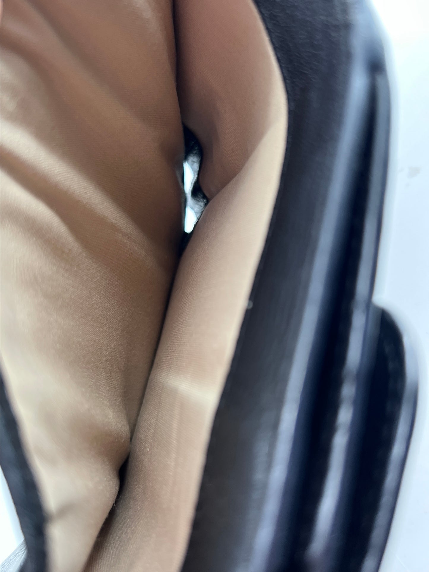 Chloe Alphabet Chain Clutch Bag Leather, BLACK, LEATHER, Clutche & pouche