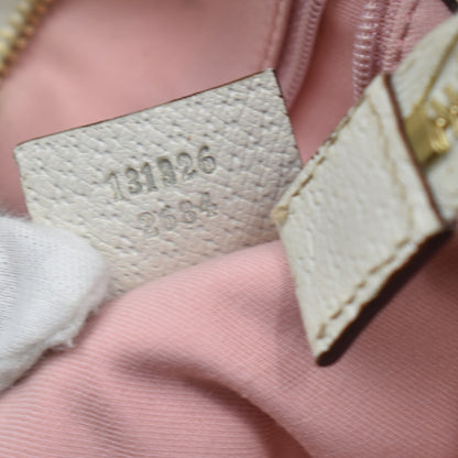 Gucci Abbey D-Ring Messenger GG Canvas, Pink, Canvas, Handbag