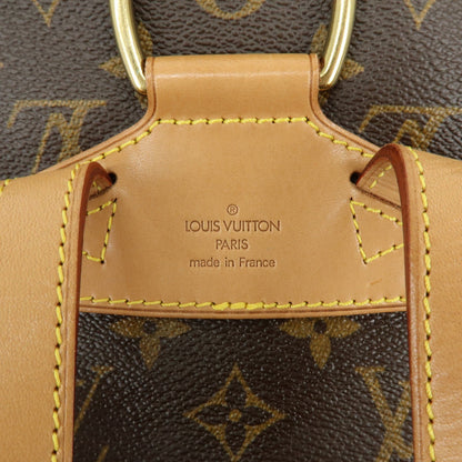 Louis Vuitton Vintage Montsouris Monogram Canvas, Brown, Canvas, Backpack