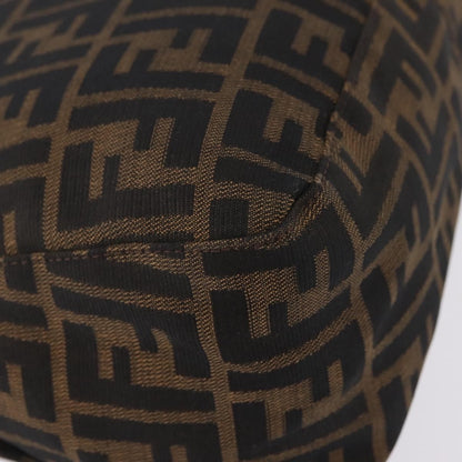 Fendi Zucchino Mamma Baguette Canvas, Brown, Canvas, Shoulder Bag