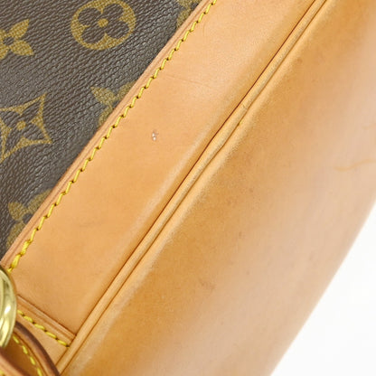 Louis Vuitton Vintage Montsouris Monogram Canvas, Brown, Canvas, Backpack