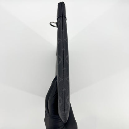 Louis Vuitton Discovery Pochette Monogram Eclipse Canvas, Black, Canvas, Clutch