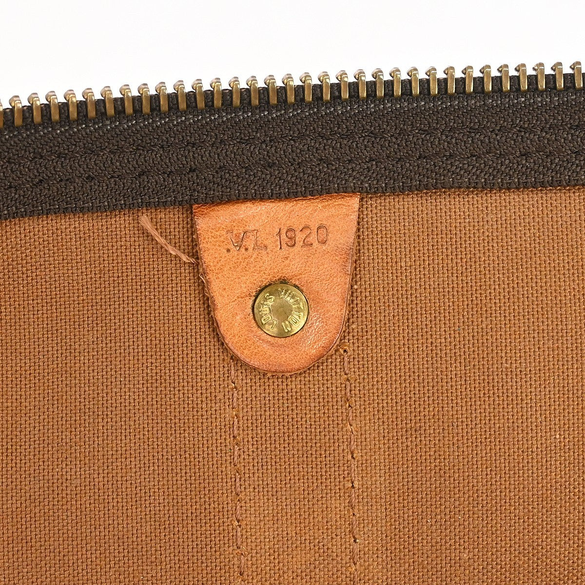 Louis Vuitton Keepall Bandouliere Monogram Canvas, Brown, Canvas, Travel Bag