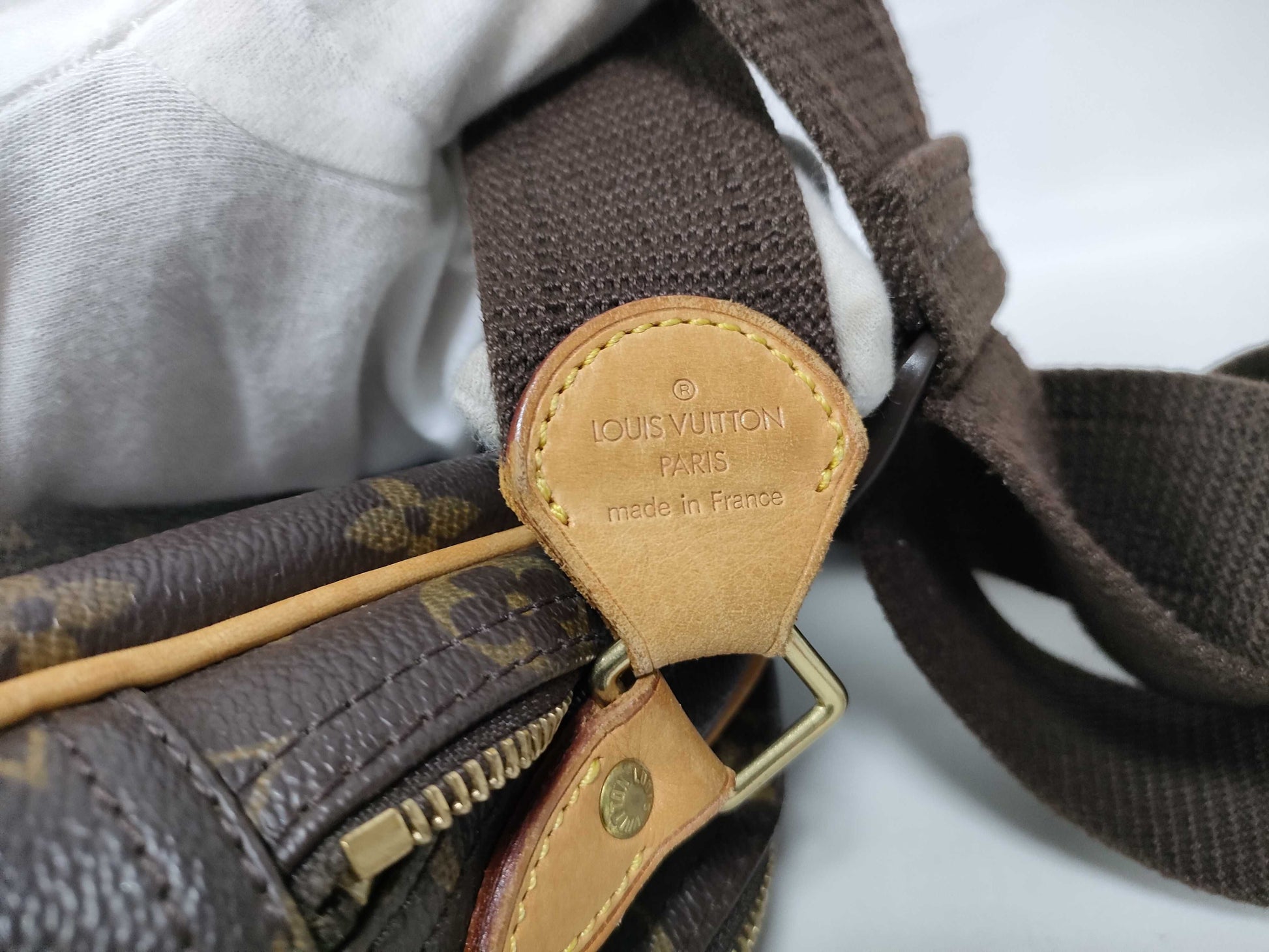Louis Vuitton Reporter Monogram Canvas, Brown, Canvas, Shoulder Bag