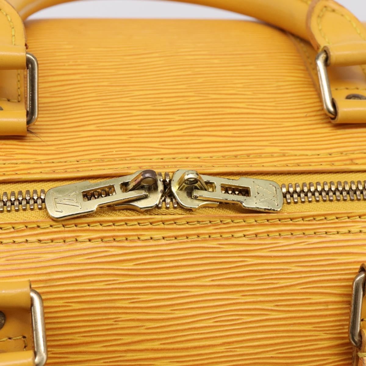 Louis Vuitton Keepall Epi Leather, Yellow, Leather, Travel Bag