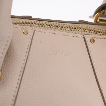 Chloe Hailey Leather, Beige, Leather, Handbag