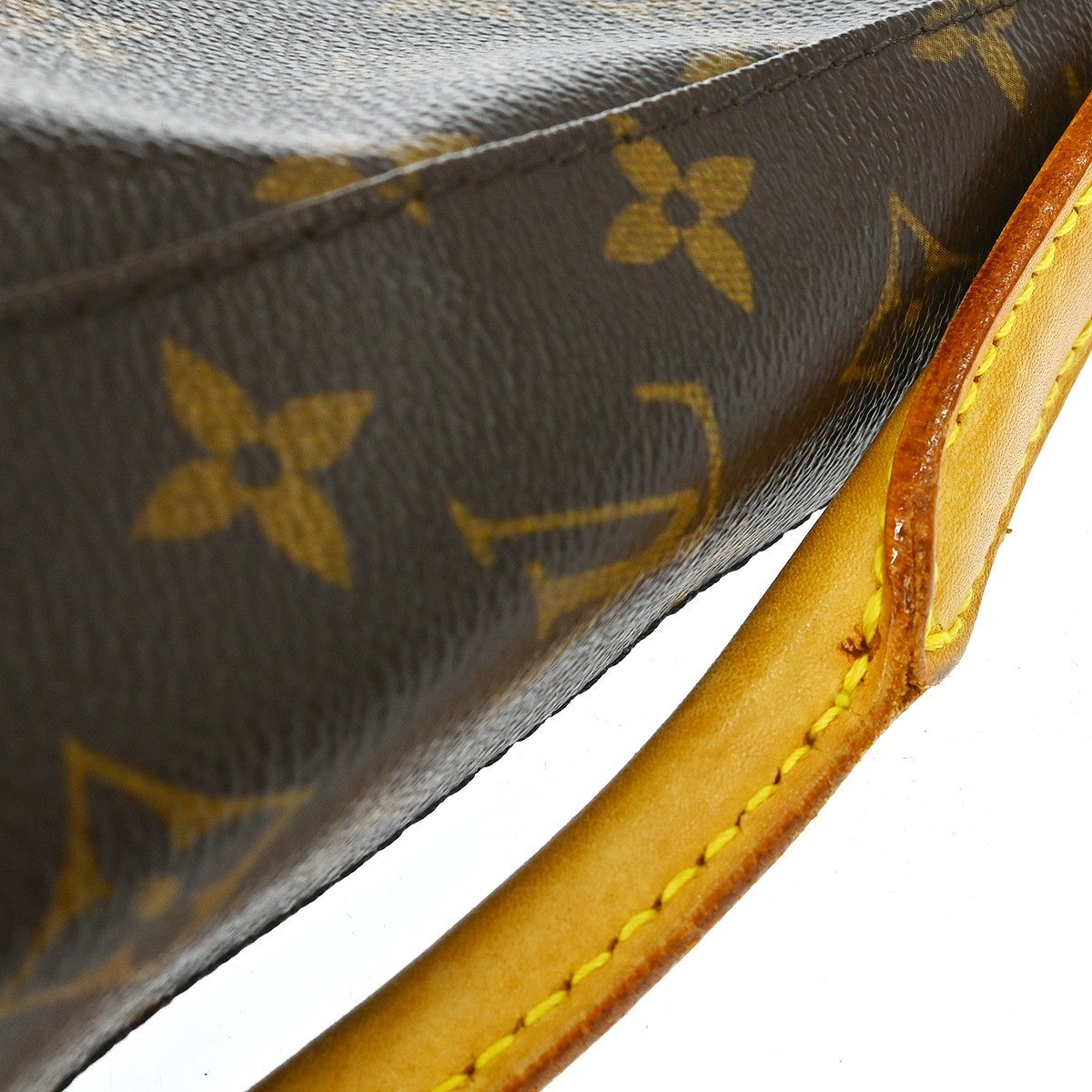 Louis Vuitton Looping Monogram Canvas, Brown, Canvas, Handbag