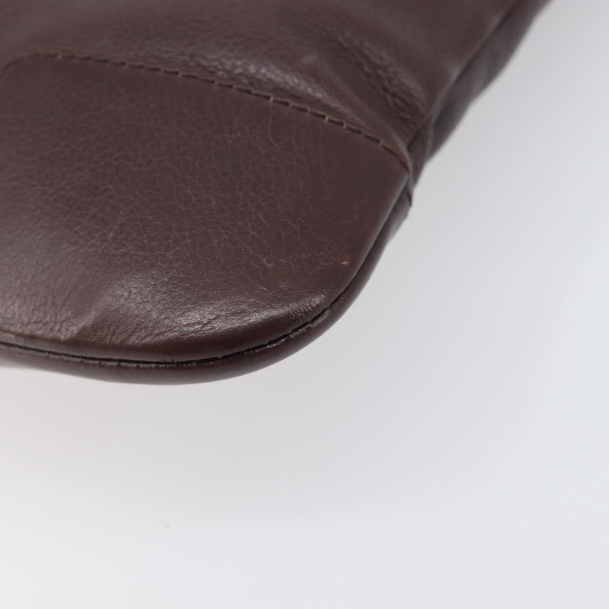 Loewe Anagram Leather, Brown, Leather, Shoulder Bag