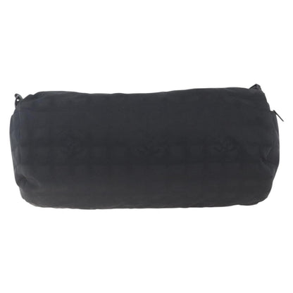 Chanel Travel Line Boston Nylon, Black, Nylon, Travel Bag