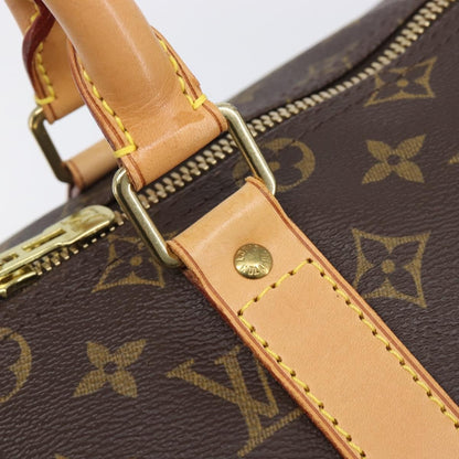 Louis Vuitton Keepall Bandouliere Monogram Canvas, Brown, Canvas, Travel Bag