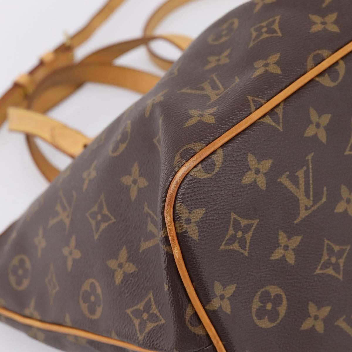 Louis Vuitton Palermo Monogram Canvas, Brown, Canvas, Tote Bag