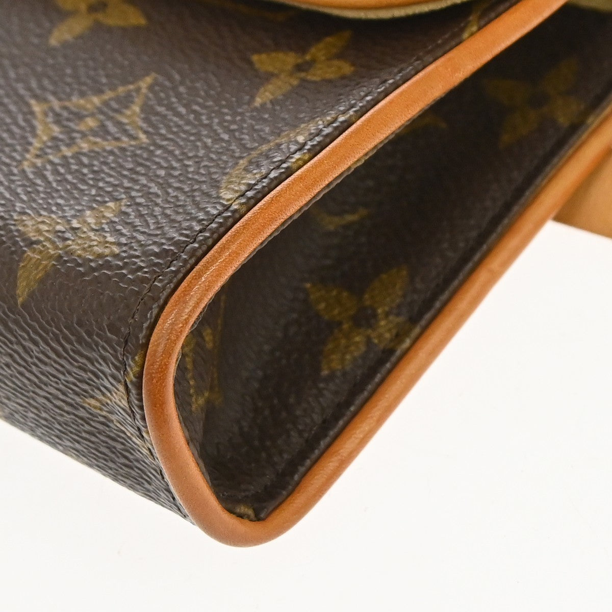 Louis Vuitton Florentine Waist Monogram Canvas, Brown, Canvas, Handbag