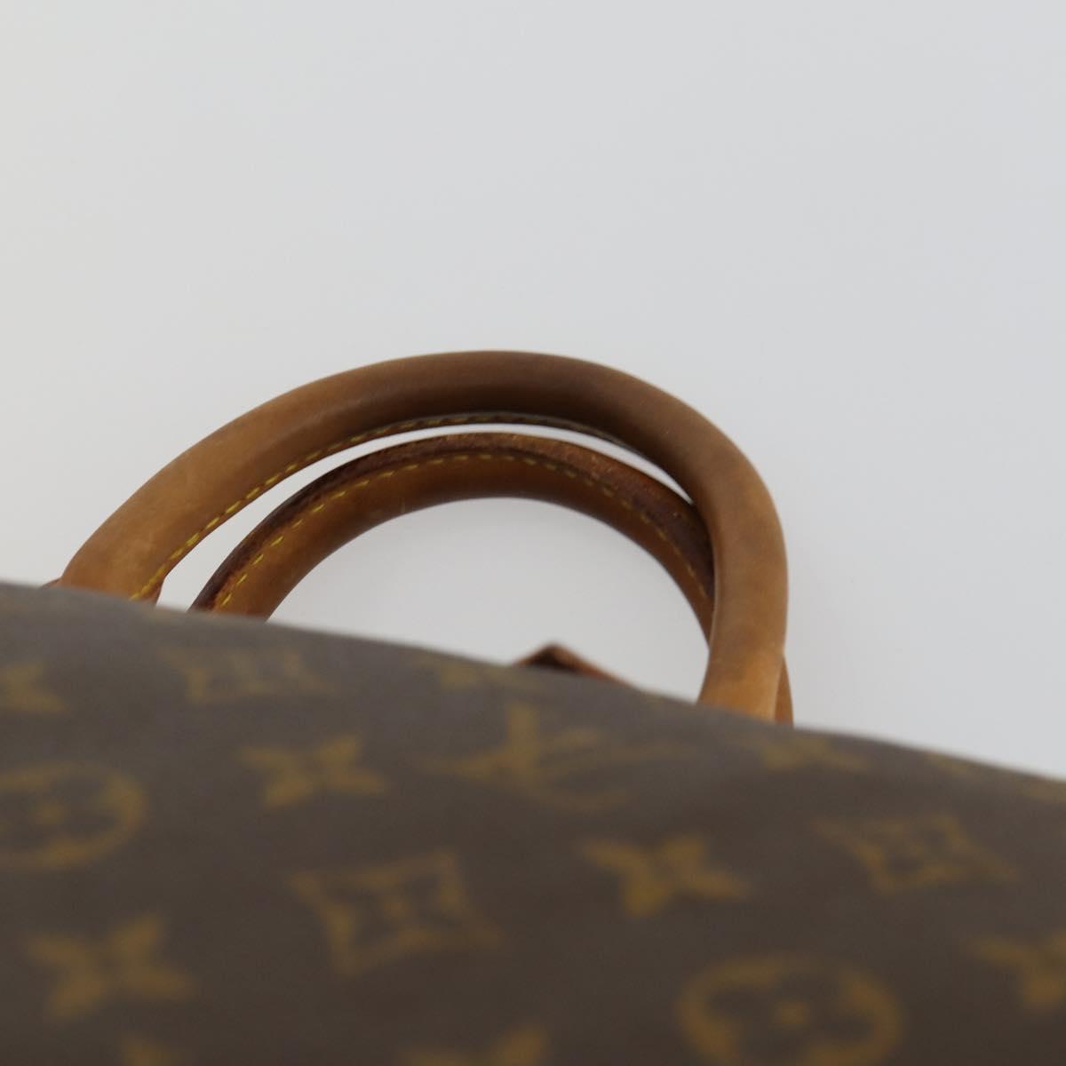 Louis Vuitton Speedy Handbag Monogram Canvas, BROWN, CANVAS, Handbag