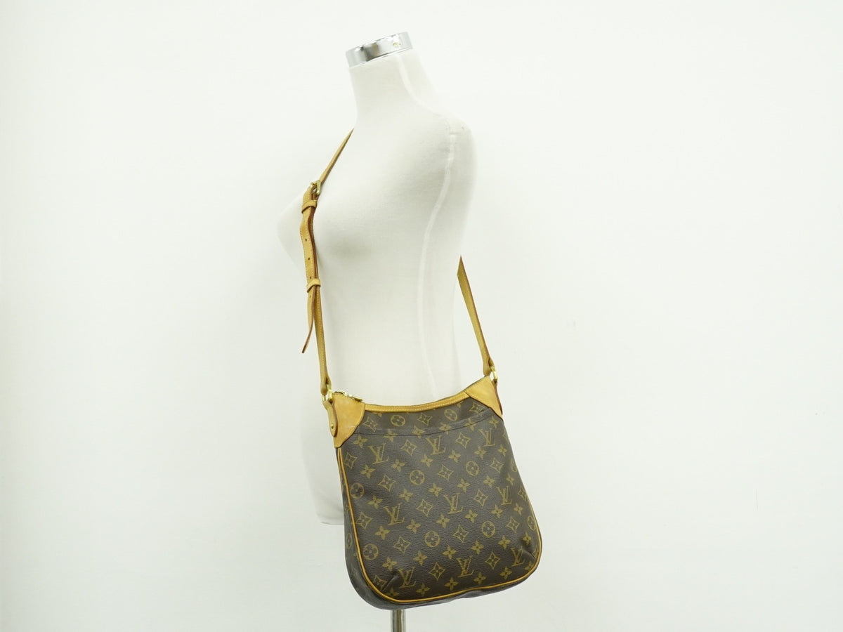 Louis Vuitton Odeon Monogram Canvas, Brown, Canvas, Shoulder Bag