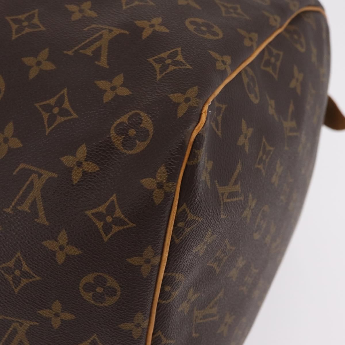 Louis Vuitton Keepall Monogram Canvas, Brown, Canvas, Travel Bag