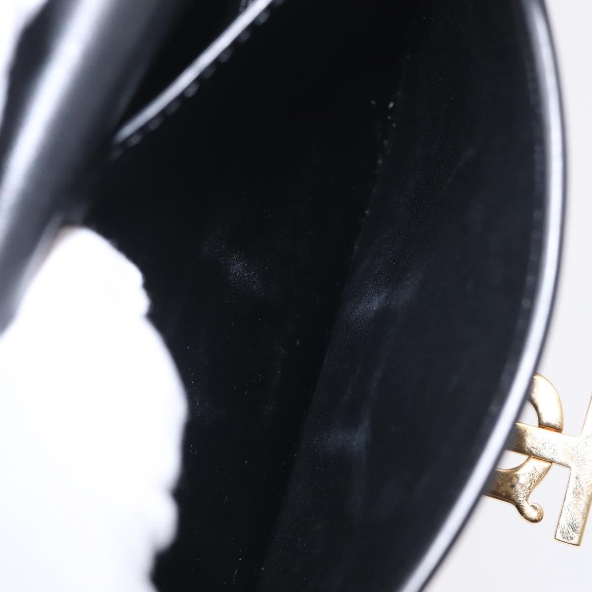 Burberry TB Belt Leather, Black, Leather, Clutch