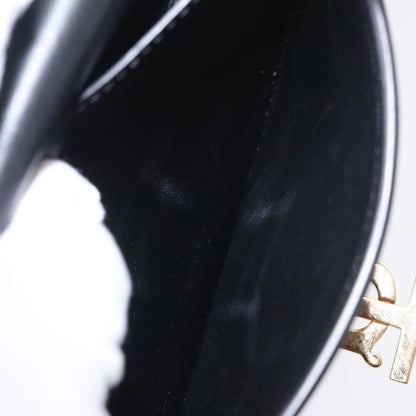 Burberry TB Belt Leather, Black, Leather, Clutch