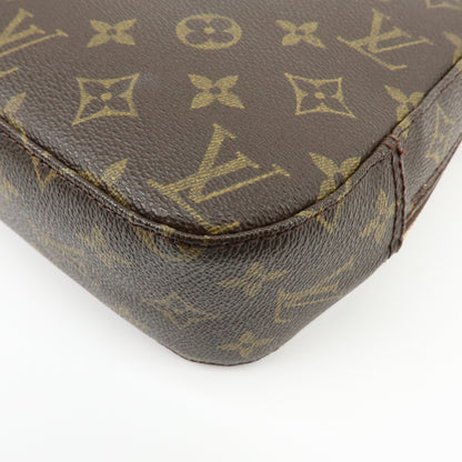 Louis Vuitton Spontini Monogram Canvas, Brown, Canvas, Handbag