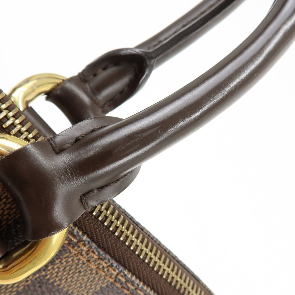 Louis Vuitton Saleya Damier, Brown, Canvas, Handbag