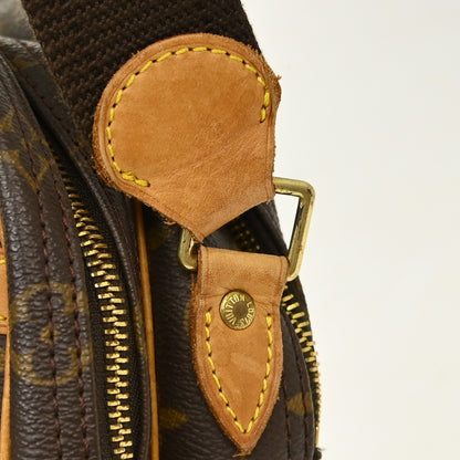Louis Vuitton Reporter Monogram Canvas, Brown, Canvas, Shoulder Bag