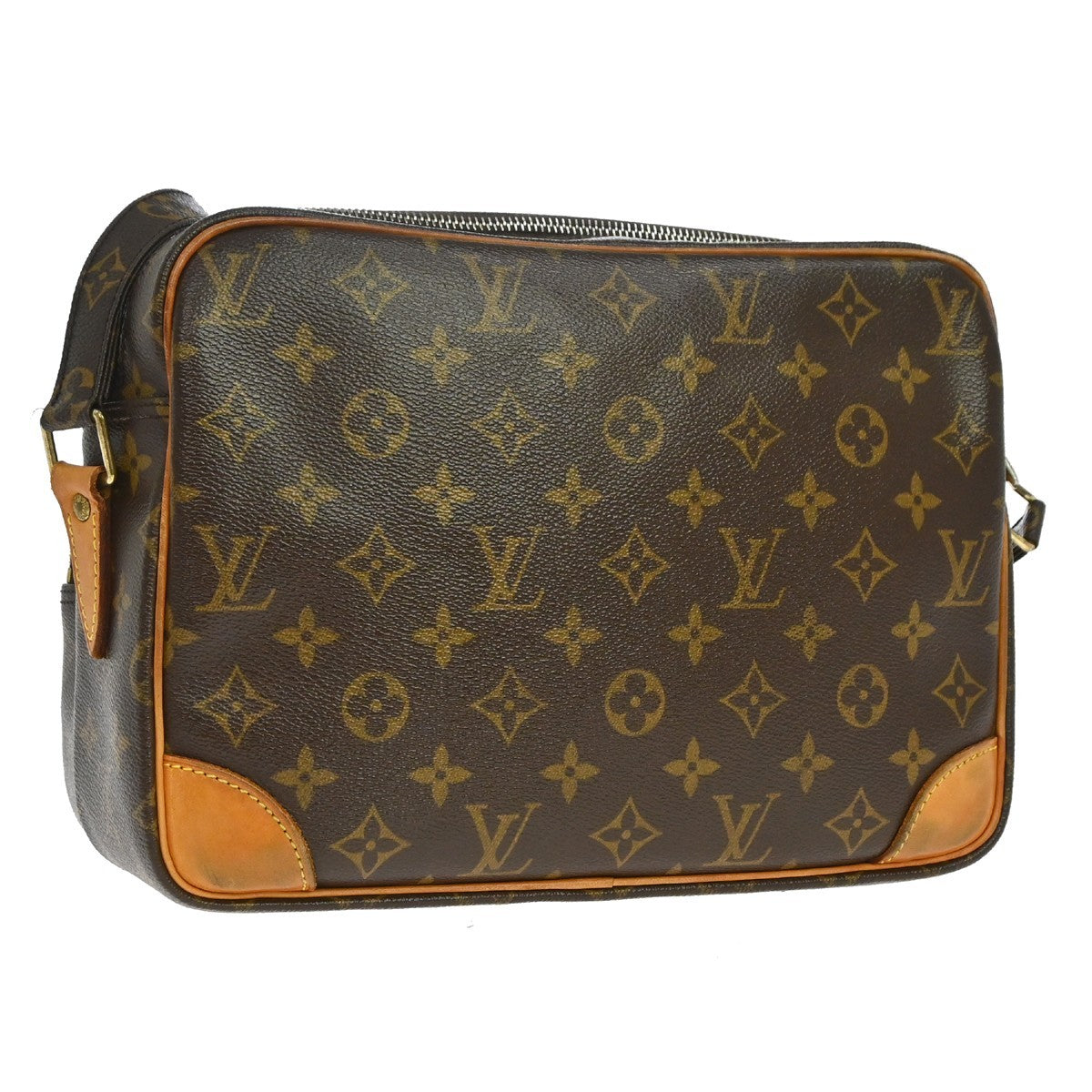 Louis Vuitton Nil Messenger Monogram Canvas, Brown, Canvas, Handbag